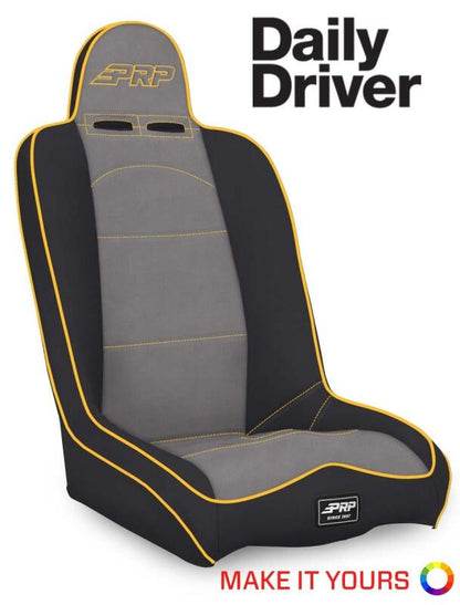 PRP Seats PRP Daily Driver High Back Suspension Seat A140110 A140110 Photo - Close Up