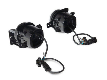 Raxiom 18-23 Jeep Wrangler JL Axial Series Angel Eye LED Fog Lights J177415 J177415 Photo - Close Up