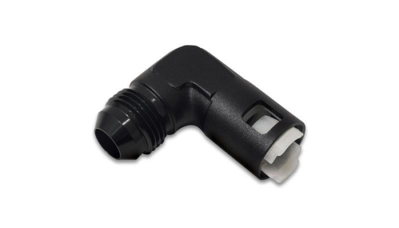 Vibrant 90 Degree Aluminum AN to Female Quick Connect -6AN - 0.375in Hose Size 16921 16921 Photo - Primary
