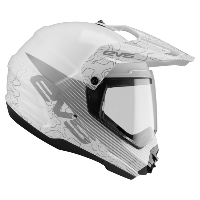 EVS Dual Sport Helmet Venture Arise White - XS DSHE18VA-W-XS