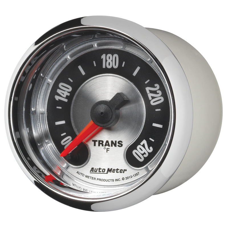 Autometer American Muscle 52mm Full Sweep Electric 100-260 Deg F Transmission Temperature Gauge 1257 1257 User 2