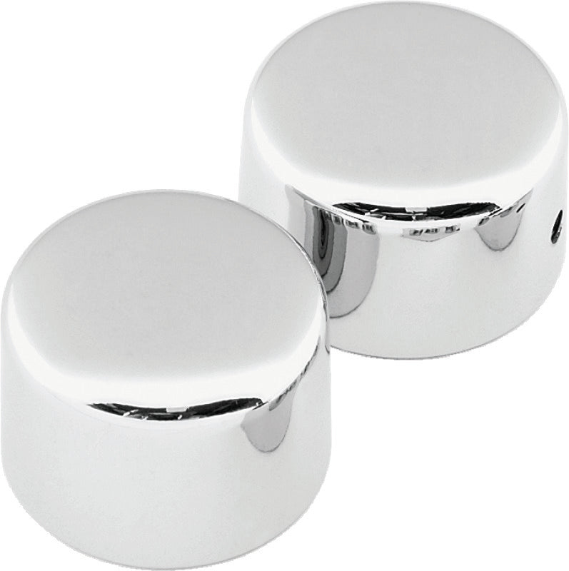 Bikers Choice 72-99 FL FLT FXWG Softail 88-94 Chrome Front Axle Cap Set 490050 490050 Photo - Primary