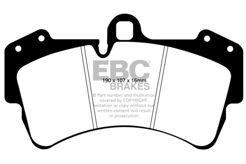 EBC Disc Brake Pad Set UD977 Photo - Primary