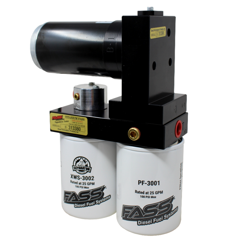 FASS Fuel Systems FASS Universal 140gph/45psi Titanium Signature Series Fuel Air Separation System TS 140G TS180F140G TS180F140G User 1