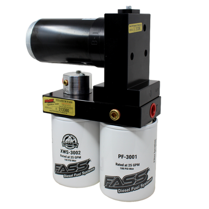 FASS Fuel Systems FASS Universal 140gph/45psi Titanium Signature Series Fuel Air Separation System TS 140G TS180F140G TS180F140G User 1