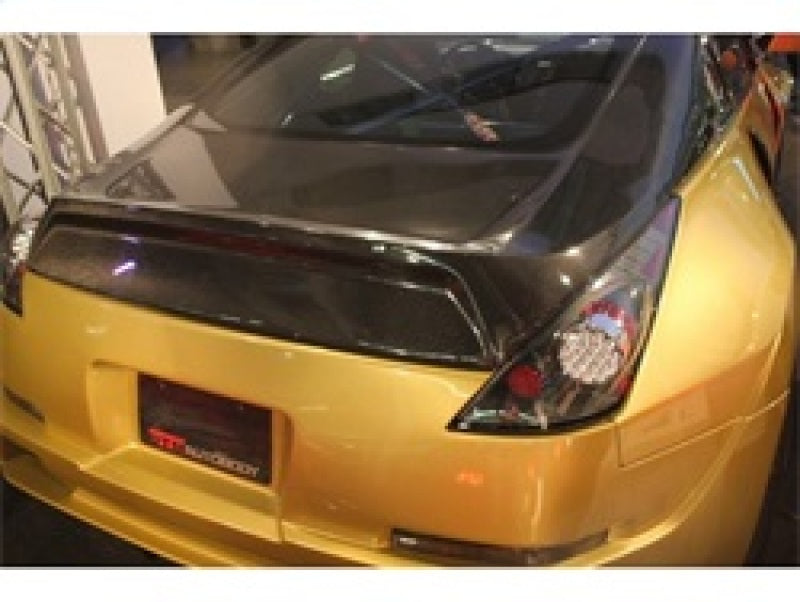 Spyder Nissan 350Z 03-05 Euro Style Tail Lights Black ALT-YD-N350Z02-BK 5006684 5006684 Photo - Mounted