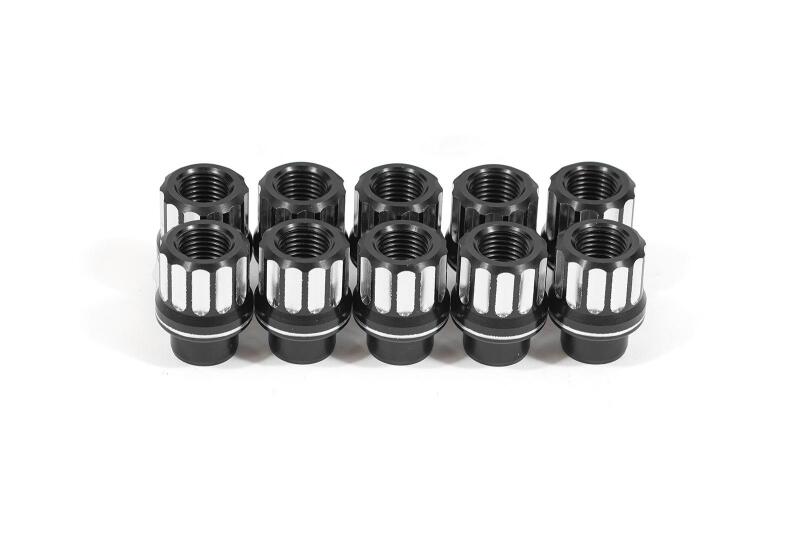 BMR Suspension BMR 07-14 Ford Shelby GT500 Lug Nut Kit 1/2-20 RH Shank 12-pt Aluminum Set of 10 LNK003 LNK003 User 1