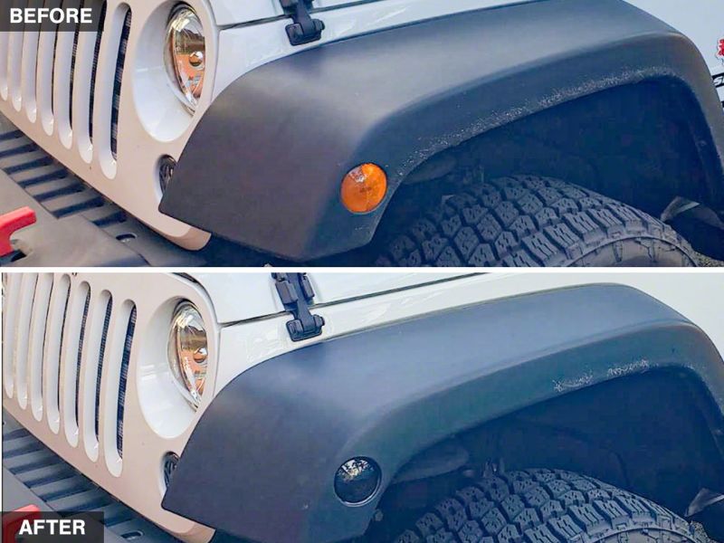 Raxiom 07-18 Jeep Wrangler JK LED Side Marker Lights- Smoked J106752 J106752 Photo - Close Up
