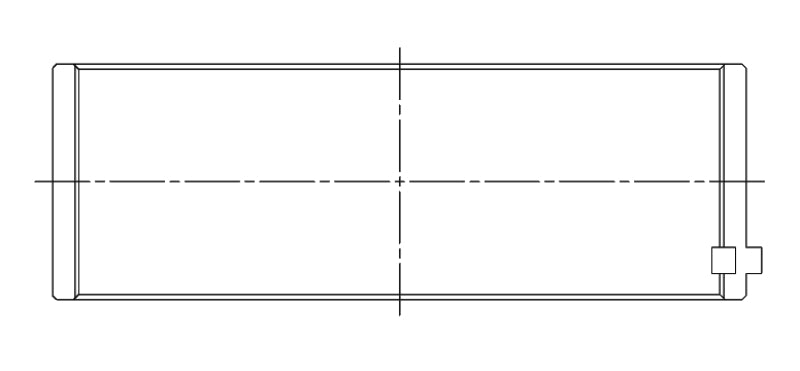 ACL BMW 3201cc Standard Size High Performance Rod Bearing Set 6B1497H-STD 6B1497H-STD Technical Drawing