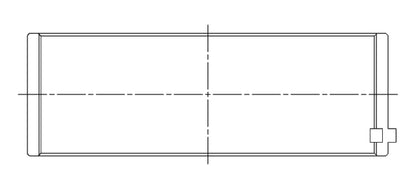 ACL BMW 3201cc Standard Size High Performance Rod Bearing Set 6B1497H-STD 6B1497H-STD Technical Drawing