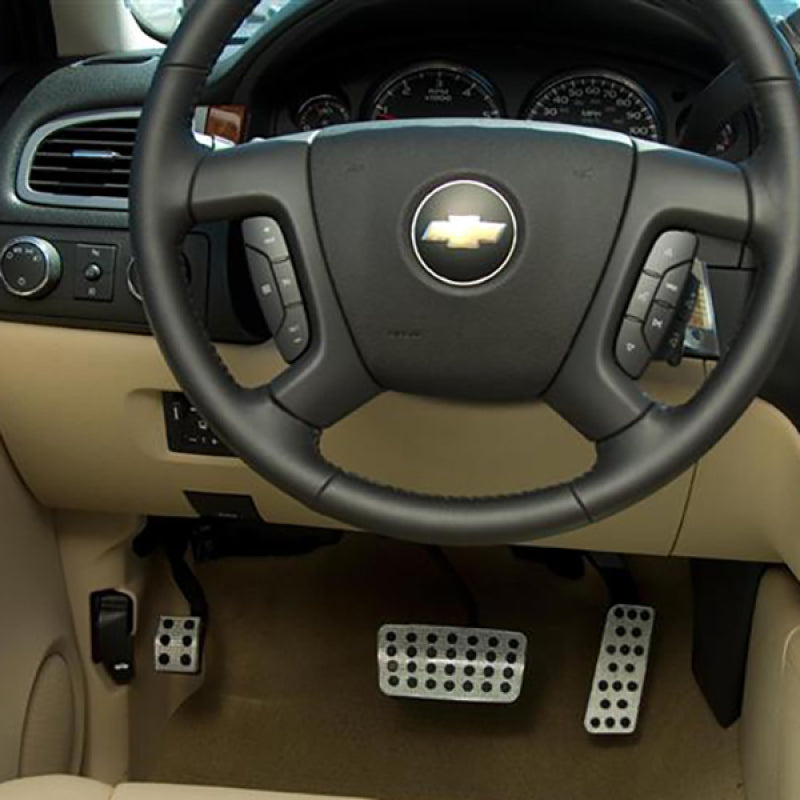 Putco 07-18 Chevrolet Silverado LD / GMC Sierra LD Liquid Pedals - Track Design 932180 932180 Photo - Primary