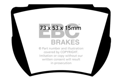 EBC Disc Brake Pad Set DP2141 Photo - Primary