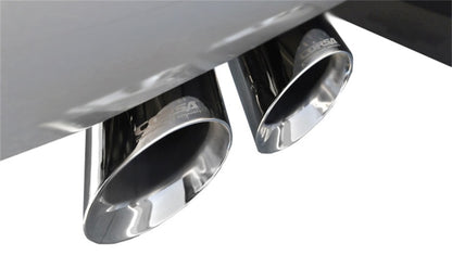 Corsa Performance 09-13 Chevrolet Suburban 1500 5.3L V8 Polished Sport Cat-Back Exhaust 14914 Photo - Mounted