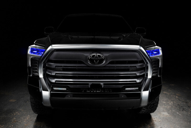 ORACLE Lighting Oracle 2022+ Toyota Tundra ColorSHIFT RGB Demon Eye Headlight Upgrade Kit 1474-334 1474-334 Photo - lifestyle view