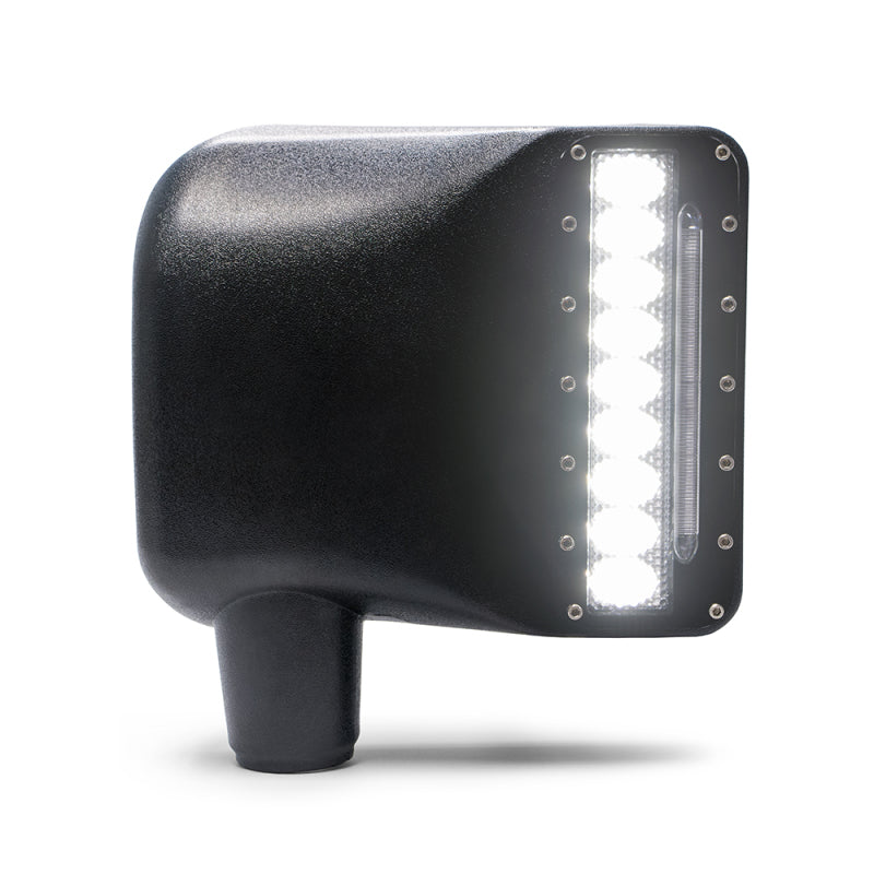 DV8 Offroad 07-18 Jeep Wrangler JK LED Mirror Housing w/ Turn Signal Option BCME27W3W BCME27W3W User 1