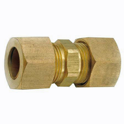 Kleinn Air Horns Kleinn Compression Coupler 1/4In OD Tubing to 1/4In OD Tubing 52140 52140 Photo - Primary