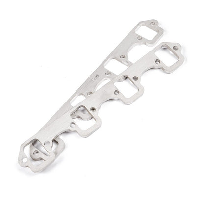 Stainless Works SBF Rectangular Shaped Port Header 304SS Exhaust Flanges 1-7/8in Primaries (2in BP) HFSBF2188 HFSBF2188 Photo - Primary