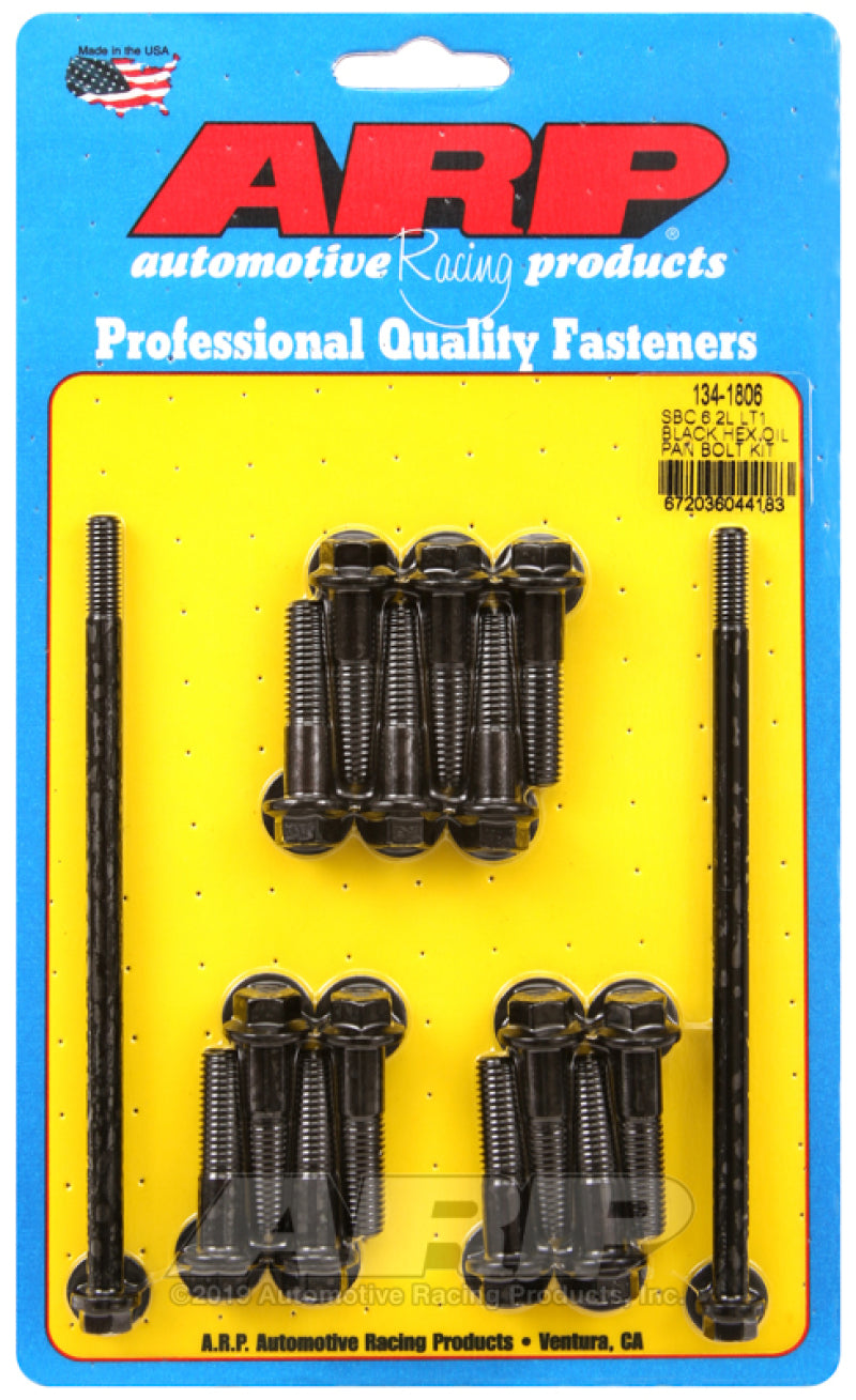 ARP SB Chevy 6.2L LT1 Hex Oil Pan Bolt Kit 134-1806 User 1