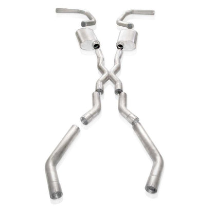 Stainless Works Chevy Camaro 1967-69 Exhaust 3in Stainless with X-Pipe CA679LSD CA679LSD Photo - Primary