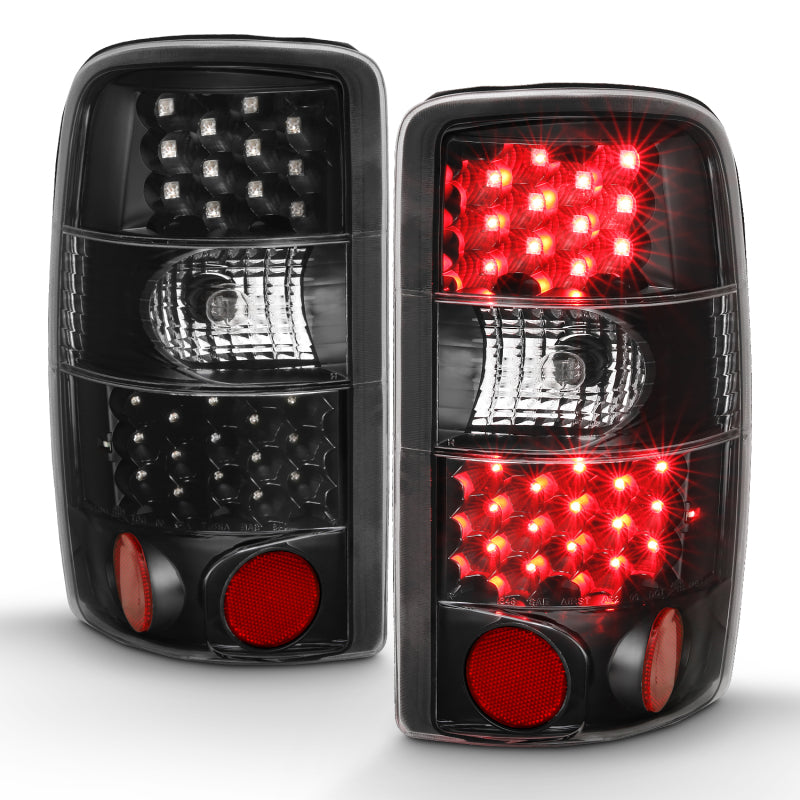 ANZO 2000-2006 Chevrolet TahOE Led Taillights Black/Clear 311298 311298 Photo - Primary