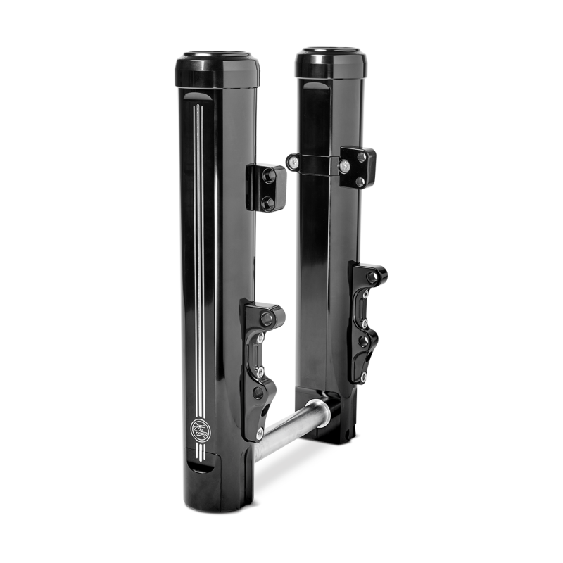 Performance Machine Dyna and M8 Softail Lower Leg Assembly 49mm  - Contrast Cut 0208-2177-BM 0208-2177-BM Photo - Primary
