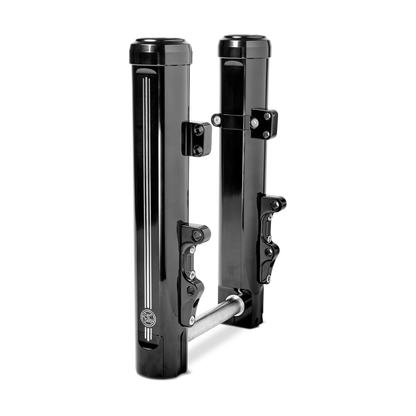 Performance Machine Dyna and M8 Softail Lower Leg Assembly 49mm  - Contrast Cut 0208-2177-BM 0208-2177-BM Photo - Primary