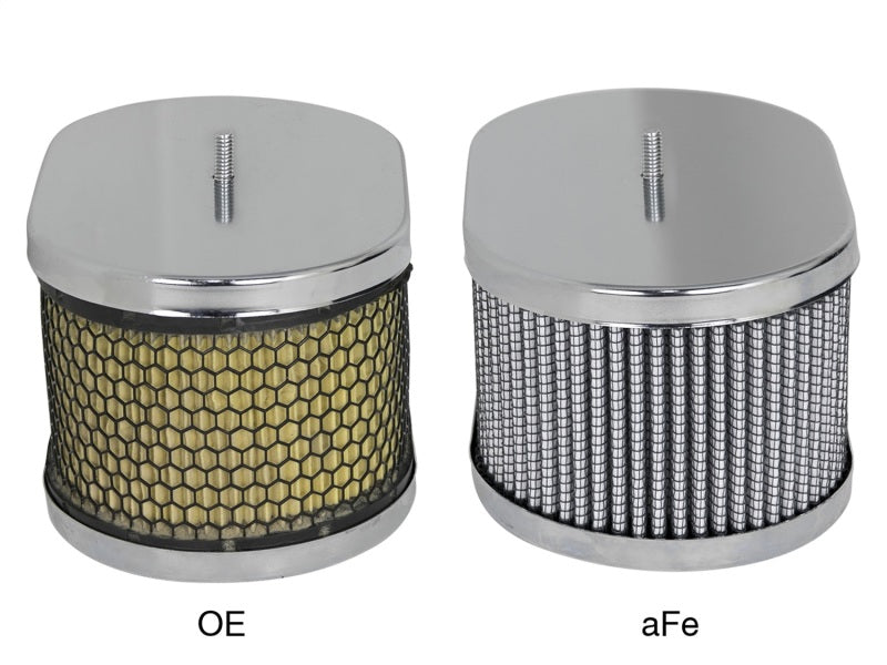 aFe Magnum Flow Air Filters Pds Round Racing Air Filter 6in OD x 5in 11-90009 Photo - Close Up