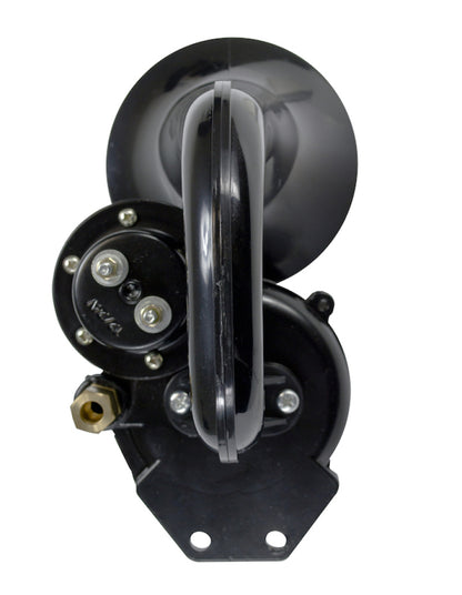 Hella Horn Kit Bx Black Air 1Tone 12/24V 013410011 013410011 Photo - Close Up