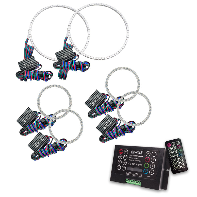 ORACLE Lighting Oracle Nissan Frontier 01-04 Halo Kit - Triple - ColorSHIFT w/ 2.0 Controller 3564-333 3564-333 Photo - Primary