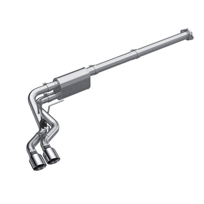 MBRP 2021 Ford F-150 2.7L EcoBoost / 3.5L EcoBoost / 5.0L 3in Cat Back Single Side Exit T304 S5217304 S5217304 Photo - Primary