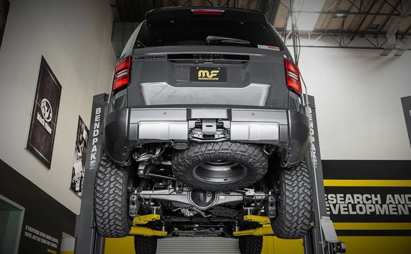 Magnaflow 24+ Toyota Land Cruiser Overland Cat-Back Exhaust System 19679 19679 Photo - Mounted