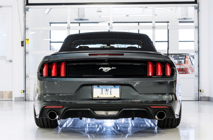 AWE Tuning S550 Mustang EcoBoost Axle-back Exhaust - Touring Edition (Chrome Silver Tips) 3015-32086 3015-32086 Photo - Mounted