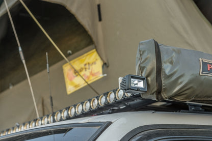 KC HiLiTES C-Series C2 LED 2in. Backup Area Flood Light 20w (Single) - Black 1519 1519 Photo - Primary