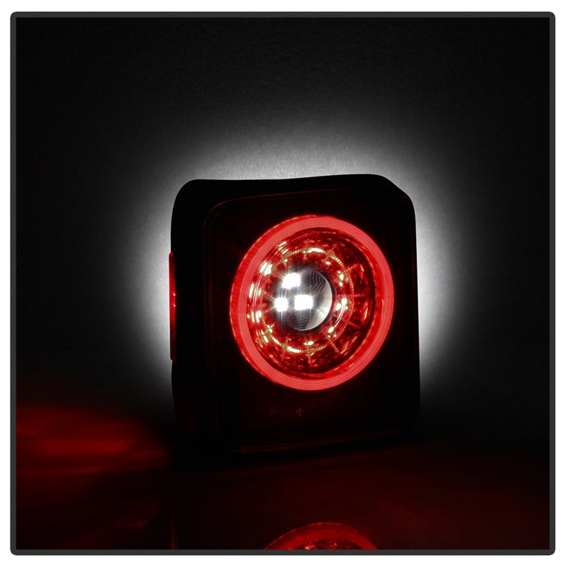 Spyder 19-20 Jeep Wrangler - Full LED Tail Lights - Seq Turn Sign - Black Smoke ALT-YD-JW19-SEQ-BSM 5086464 5086464 Photo - Unmounted