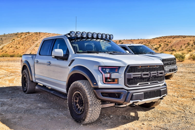 KC HiLiTES 17-18 Ford Raptor 57in. Pro6 Gravity LED 9-Light 180w Combo Beam Overhead Light Bar Sys 91333 91333 Photo - lifestyle view
