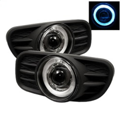 Spyder Jeep Grand Cherokee 99-04 Halo Projector Fog Lights w/Switch Clear FL-P-JGC99-HL 5021496 5021496 Photo - Primary