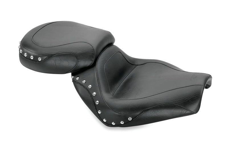 Mustang Motorcycle Mustang 04 Suzuki VZ1600 Marauder, 04-05 Boulevard M95 Sport Touring 2PC Seat w/Studs - Black 75850 75850 Photo - Primary