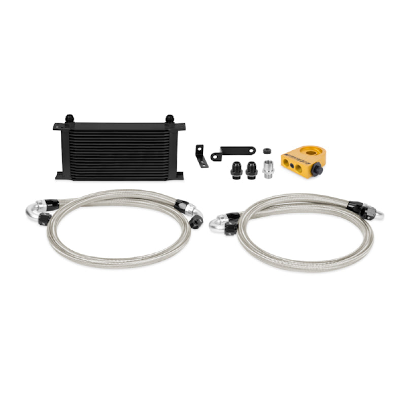 Mishimoto Thermostatic Black Oil Cooler Kit - Subaru WRX STi 2008 - 2015+ MMOC-STI-08TBK Photo - Primary