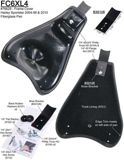 Mustang Motorcycle Cyclone Mounting Kit-XlS 76629 76629 User 1