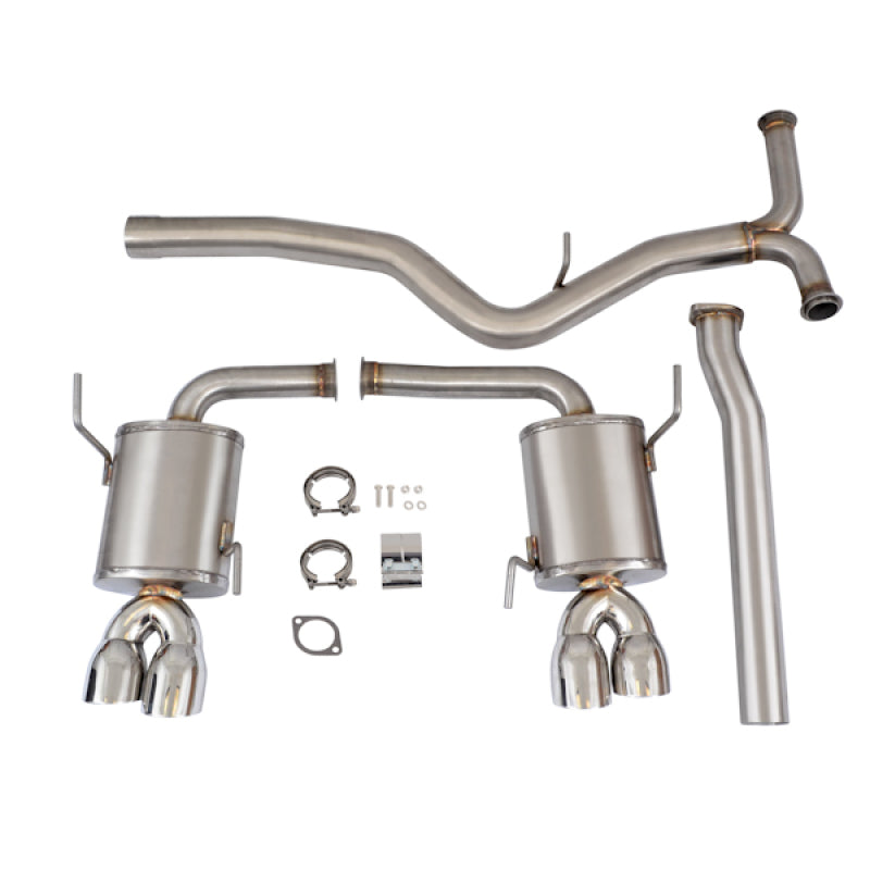 Mishimoto Quad Tip Cat-Back Exhaust System Subaru WRX STI 2015+ MMEXH-WRX-15 Photo - Primary