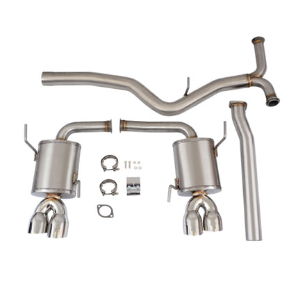 Mishimoto Quad Tip Cat-Back Exhaust System Subaru WRX STI 2015+ MMEXH-WRX-15 Photo - Primary