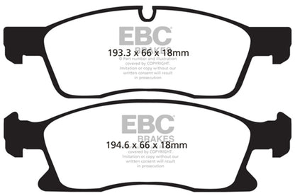 EBC Disc Brake Pad Set ED91871 Photo - Primary