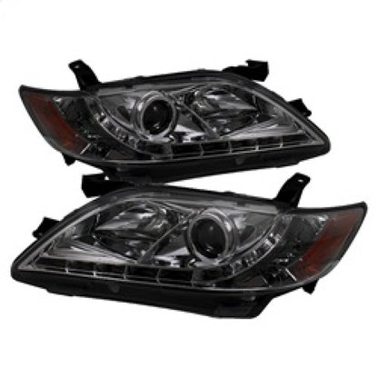 Spyder Toyota Camry 07-09 Projector Headlights DRL Smoke High H1 Low H7 PRO-YD-TCAM07-DRL-SM 5039439 5039439 Photo - Primary