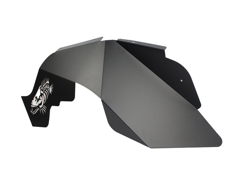Fishbone Offroad 07-18 Jeep Wrangler JK Logo Aluminum Inner Fenders - Black Powdercoat FB33073 FB33073 Photo - out of package