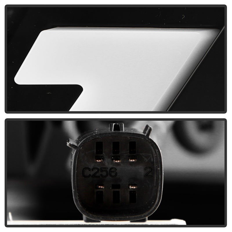 SPYDER 21-23 Ford F150 (Factory Halogent) Light Bar LED Tail Lights - Black (ALT-YD-FF15021HAL-BK) 5088772 5088772 Photo - Unmounted