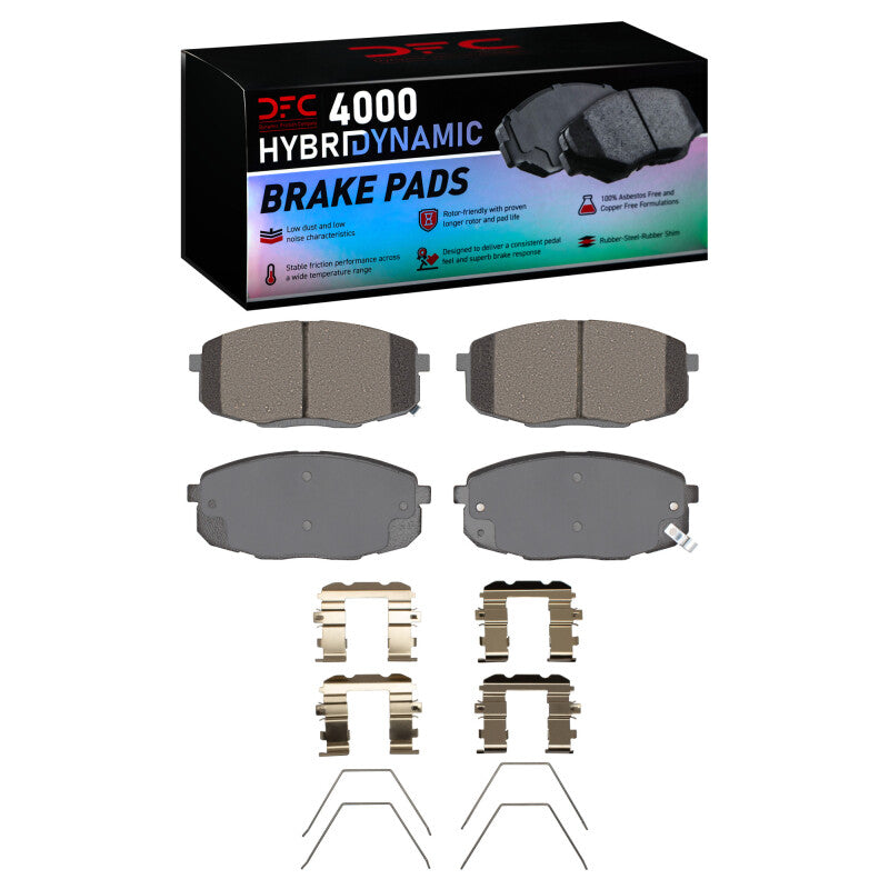DFC DFC 4000 HybriDynamic Brake Pads Brakes, Rotors & Pads Brake Pads - OE main image