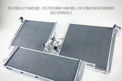 CSF Porsche 911 Turbo/GT3 RS/GT4 (991) Center Radiator 7068 7068 Photo - out of package