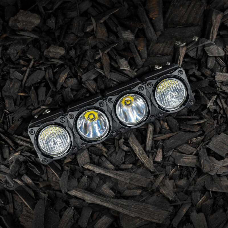 KC HiLiTES FLEX ERA LED Light Bar Bezel Kit for 10in. Segments - Gloss Black 30581 30581 Photo - lifestyle view