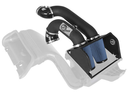 aFe Magnum FORCE Stage-2 ST Intake w/ 3in Black Steel Tubing & Pro 5R Filt 54-22972-B Photo - Primary