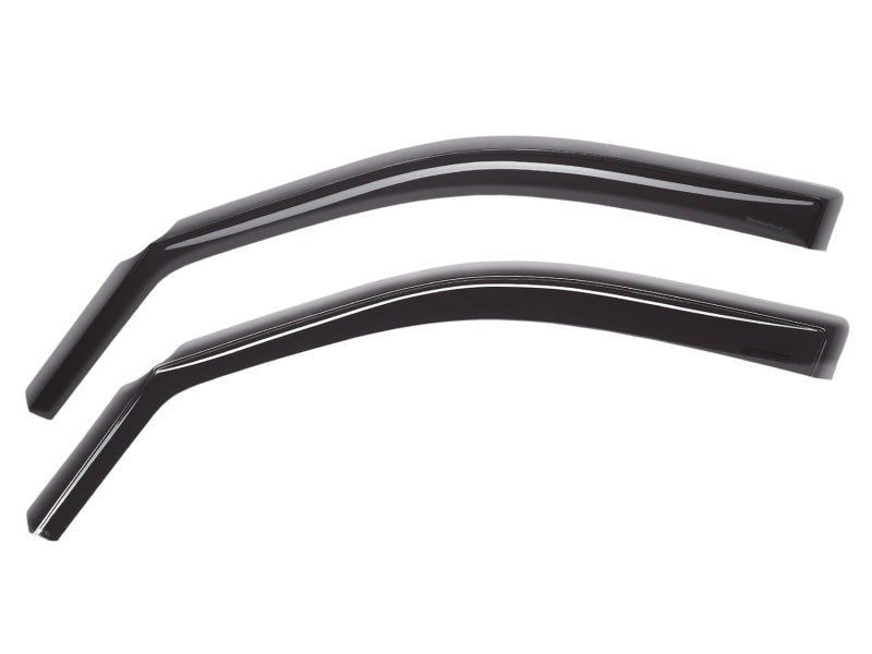 WeatherTech 2020+ Chevrolet Silverado 2500HD/3500HD Front Side Window Deflectors - Dark Smoke 80977 80977 Photo - Primary